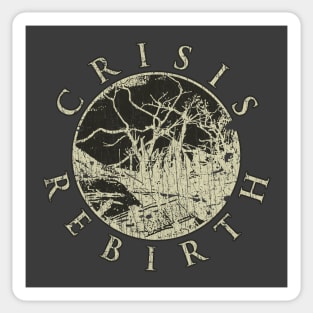 Crisis Rebirth Hardcore 1995 Sticker